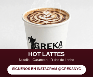 Greka By Montuno Coffee — Hot Lattes · Síguenos en Instagram @grekanyc