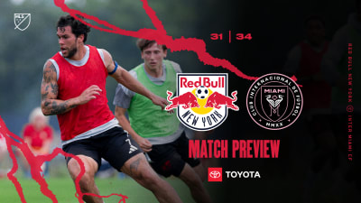 Mañana en Harrison: Red Bull y Miami se juegan la serie histórica y NYCFC está obligado en Orlando